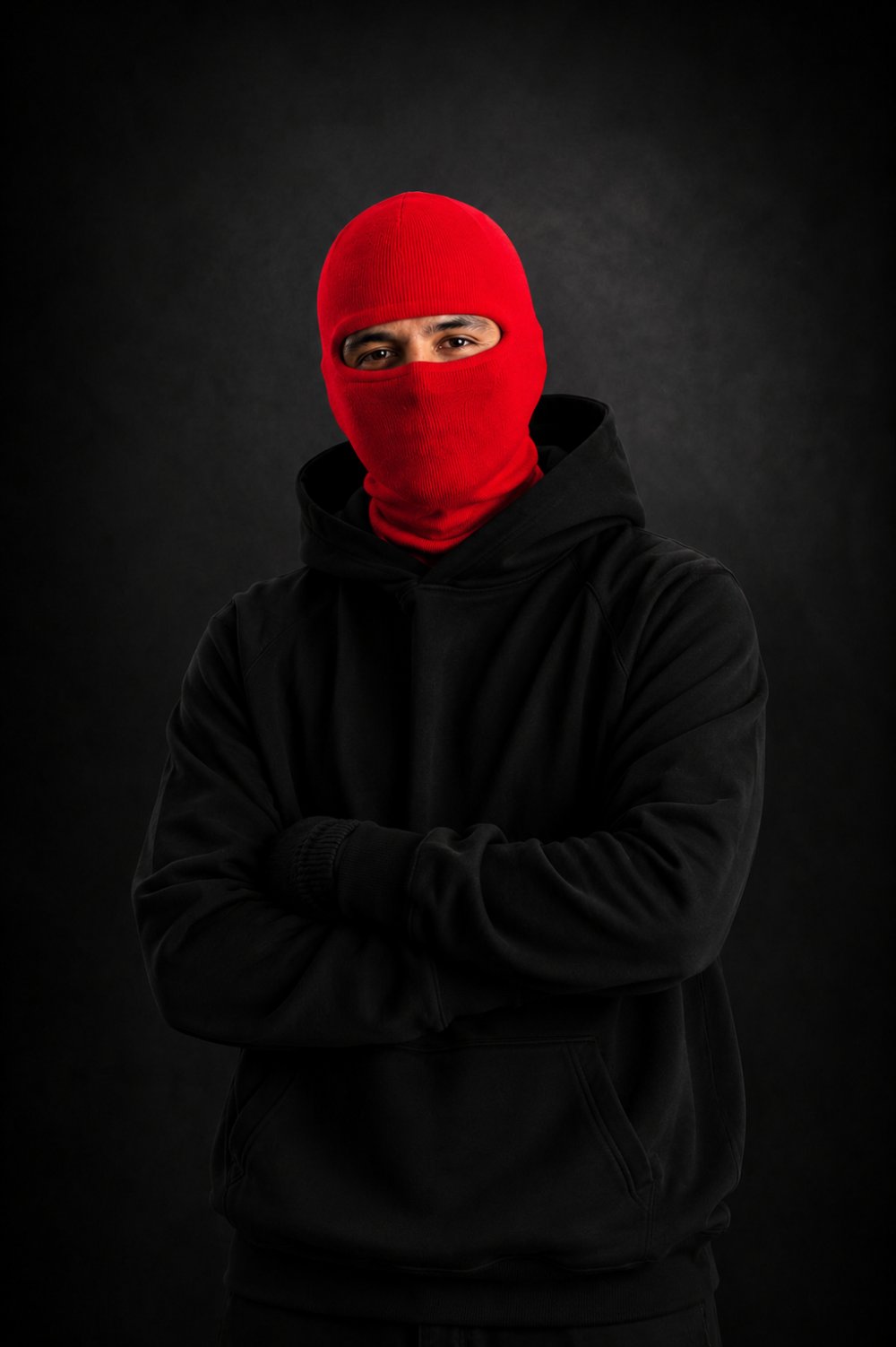 The masked founder of MOLISTRA