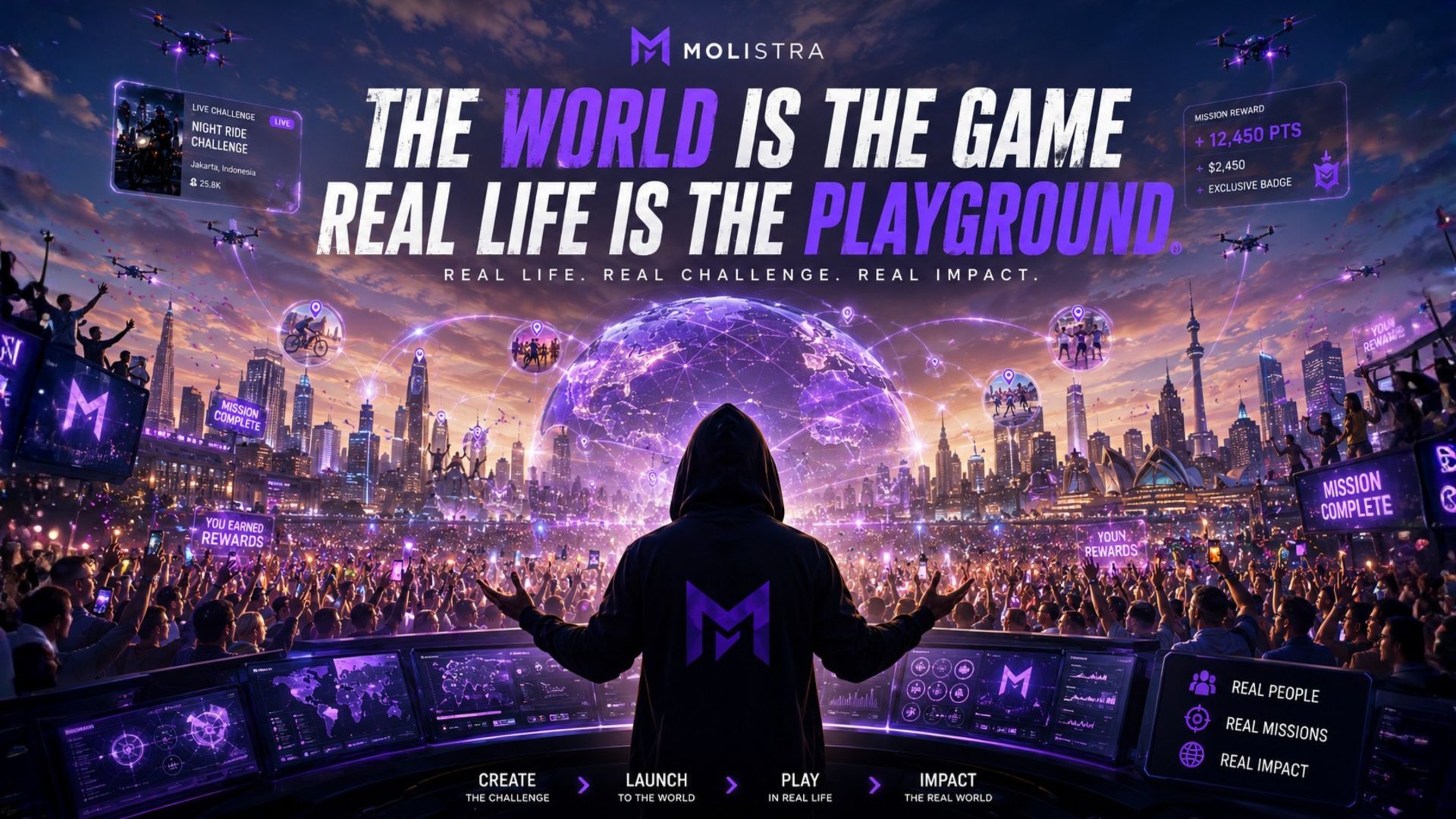 The Grand Master overlooking the global arena