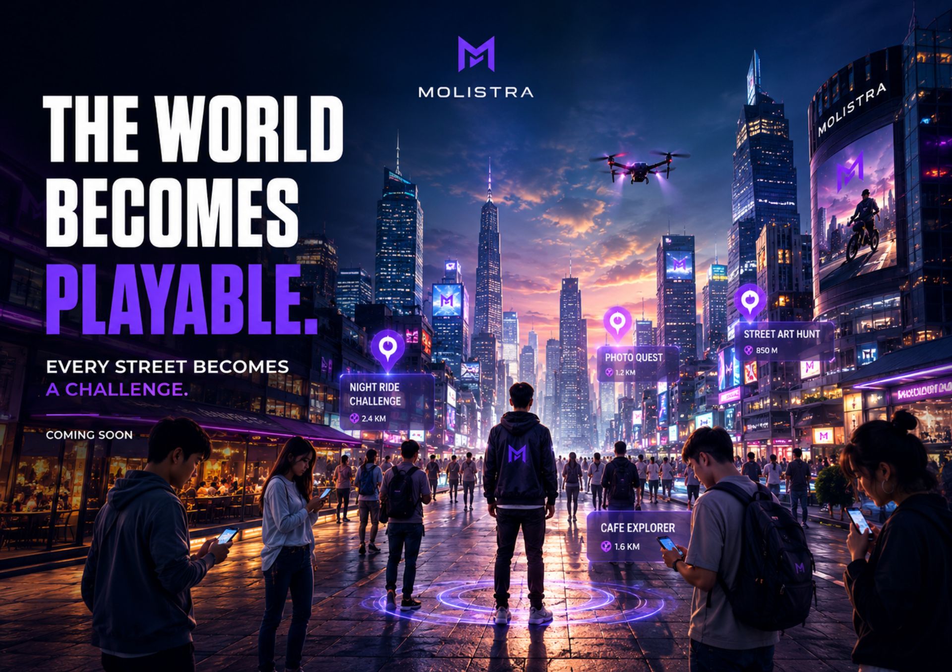 The world becomes playable
